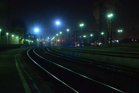 Railway landscapeのeditorial素材