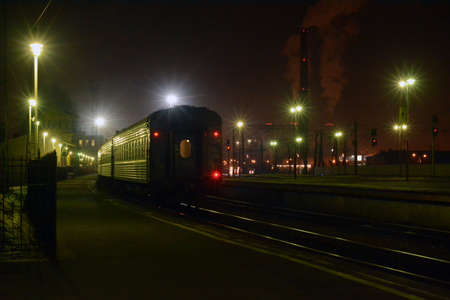 Railway landscapeのeditorial素材