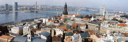 Panorama of the city, landscapeの写真素材