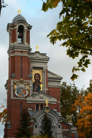 church in the old castle, October 2017, Belarusのeditorial素材
