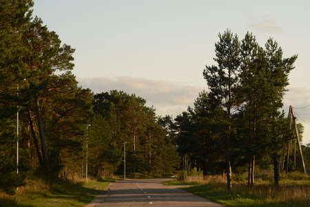 summer roads, August 2018, Latvia
