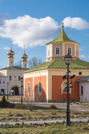 old monastery, March 2019, the city of Tikhvin, Russia