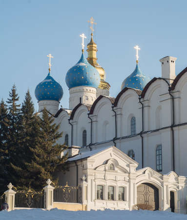 winter city, February 2020, Kazan, Russiaのeditorial素材