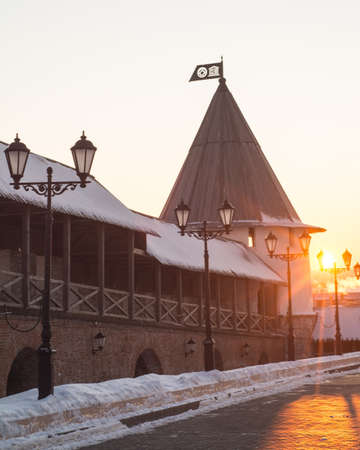 winter city, February 2020, Kazan, Russia
