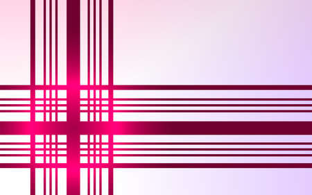 The intersection of direct red stripes on the gray-pink layout.のイラスト素材