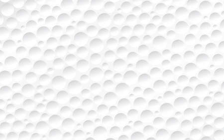 Vector illustration. Abstract background. The surface of the golf ball. Circular recesses of various sizes.のイラスト素材