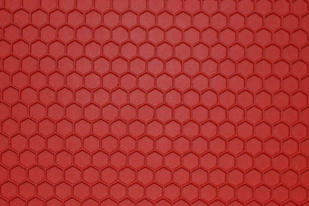red rubber background from close range
