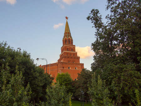 The Tower of the Moscow Kremlin. A popular tourist destination. Russia Moscowの写真素材