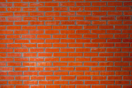 Modern red brick wall background