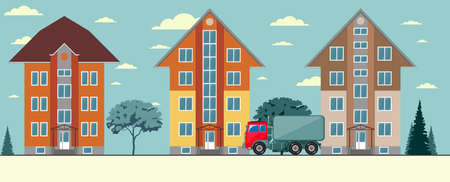 City viewのイラスト素材