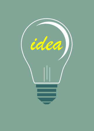 Idea vector illustrationのイラスト素材