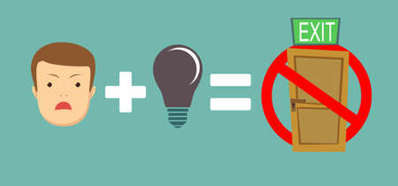 Sign isolated on a white background.のイラスト素材