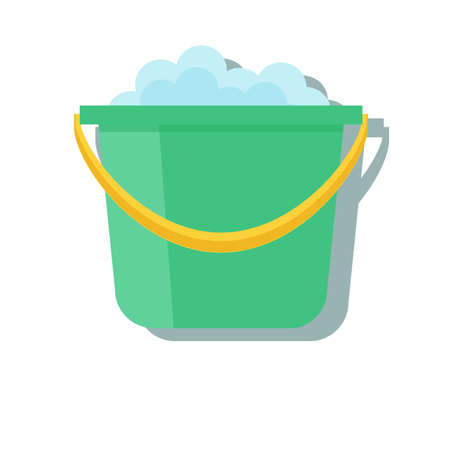 Bucket icon vector cartoon app web logo sign ui designのイラスト素材