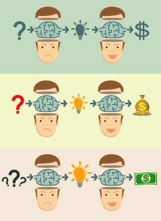 money making formula.のイラスト素材