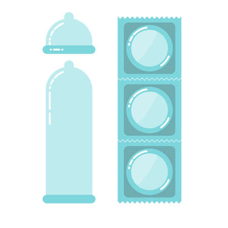 Condom vector illustrationのイラスト素材