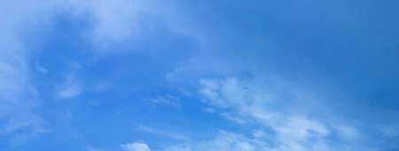 Panorama of beautiful skyの写真素材