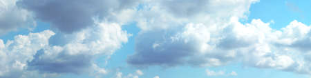 Panorama of beautiful sky