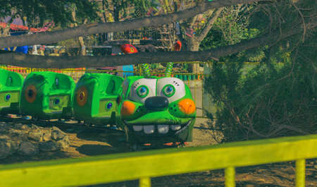 Children's city park, spring dayのeditorial素材