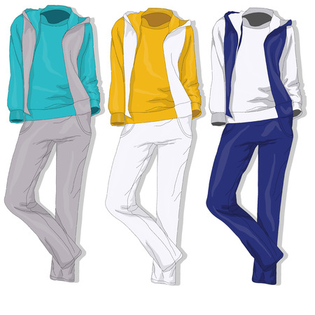Sport suit vector isolated.のイラスト素材