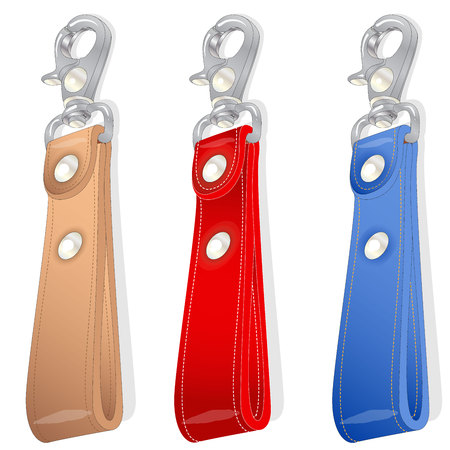 Key holder vector illustration setのイラスト素材