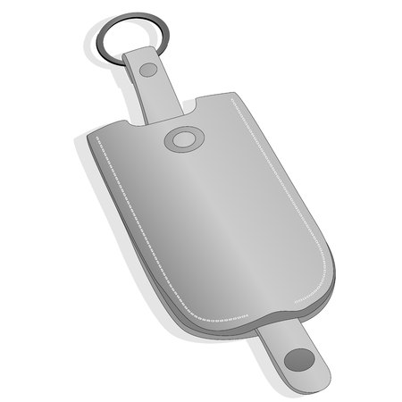 Key holder vector illustration setのイラスト素材