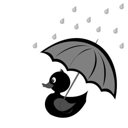 vector illustration of ugly duckのイラスト素材