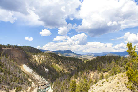 Yellowstone National Park landscape