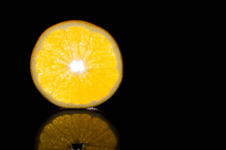 Orange fruit tropic, vitamin macro, object, food dessert sweet juiceの写真素材