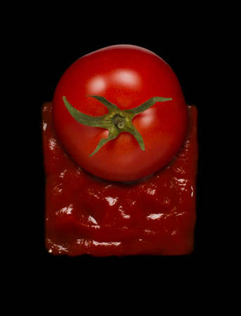 tomato fresh splash water action movement healthy, juicy, natural, plant, ripe, vegetable vegetarian eyedropsの写真素材