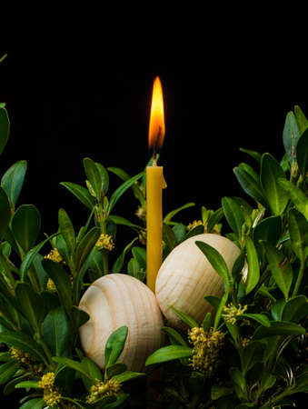 Easter Eggs celebration, color, decorative, design, group holiday objects colorful festival grass ornate floraの写真素材