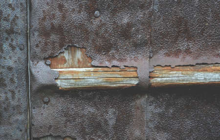 Texture of rusty metal