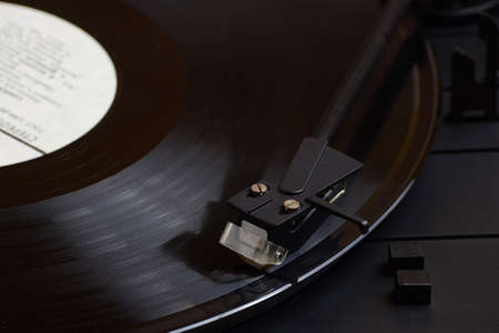 Vinyl recordの写真素材