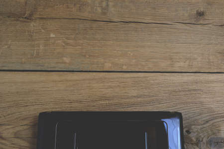 Gadgets on the desktop - laptop, phone and otherの写真素材