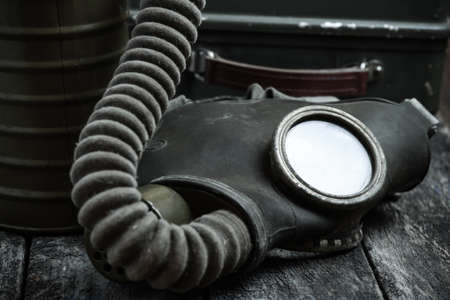 Old gas mask