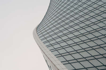 Modern urban architecture, fragment of the buildingの写真素材