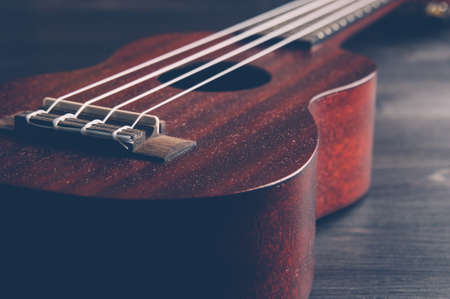 Ukulele for music or arts conceptの写真素材