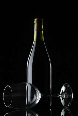 bottle wineの写真素材