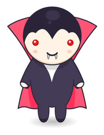 cartoon vampireのイラスト素材