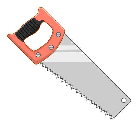 Saw illustrationのイラスト素材