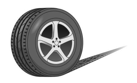 wheelのイラスト素材