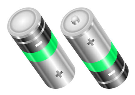 batteriesのイラスト素材