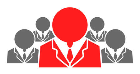 Human resources with businessmenのイラスト素材