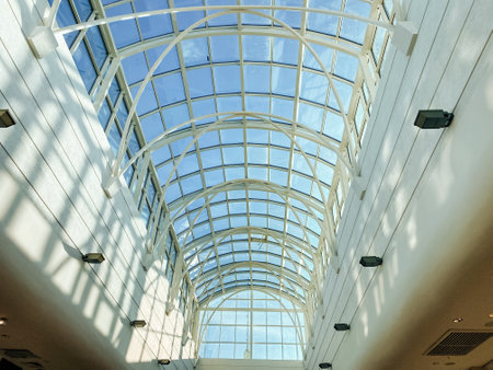 As I stand here, gazing up at the breathtaking glass ceiling above me, I am filled with a profound...