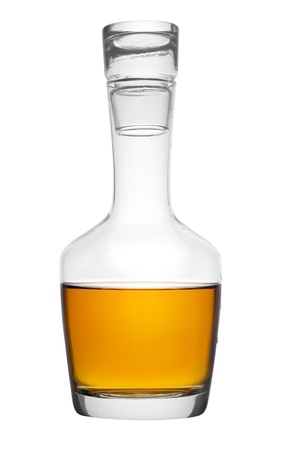 decanter of brandyの写真素材