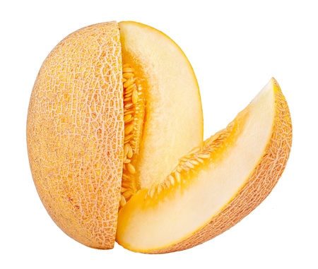 cantaloupe melonの写真素材