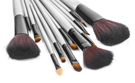 make-up brushesの写真素材