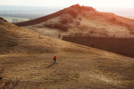 Rider in action at Freestyle Mountain Bike Session