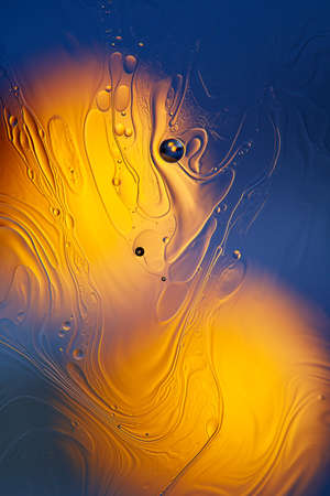 Abstract colorful background for creative design imitation of oil painting with stripesの写真素材