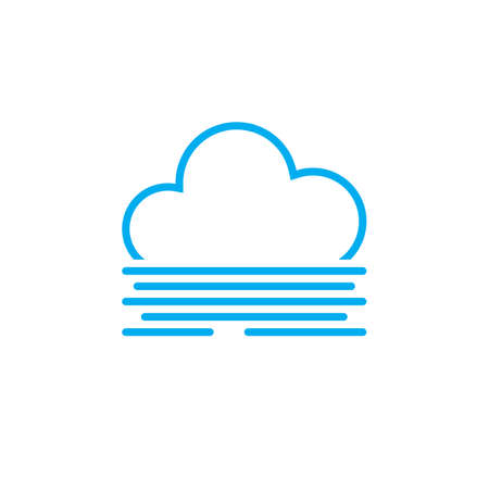 fog iconのイラスト素材