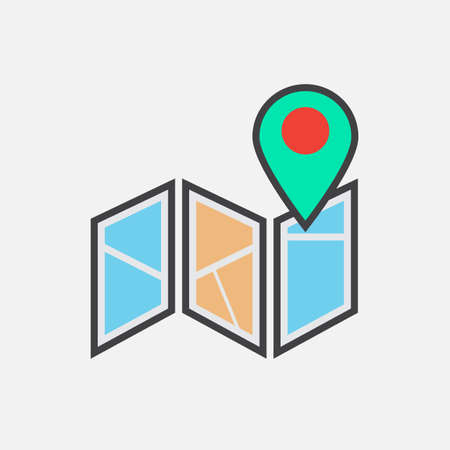 Location iconのイラスト素材